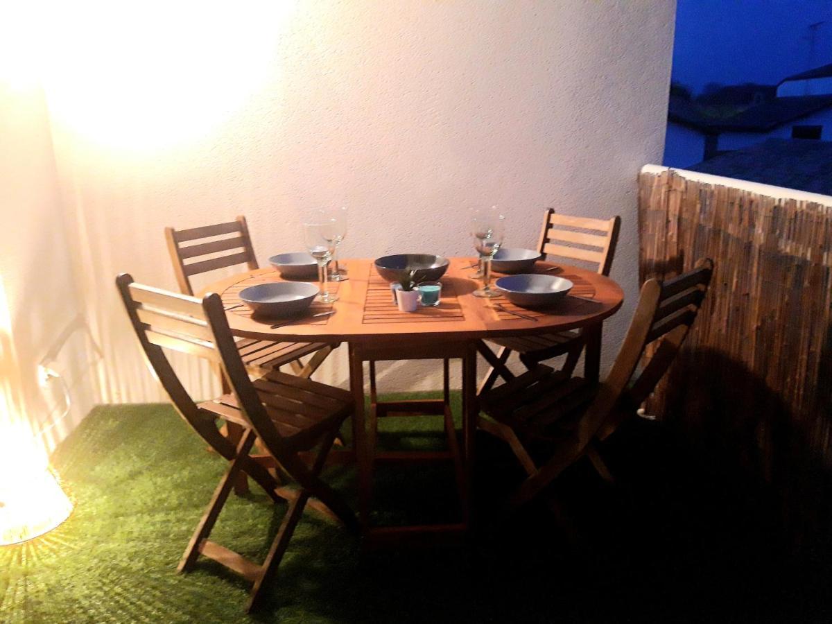 T3 duplex lumineux en centre-ville  Soustons Esterno foto